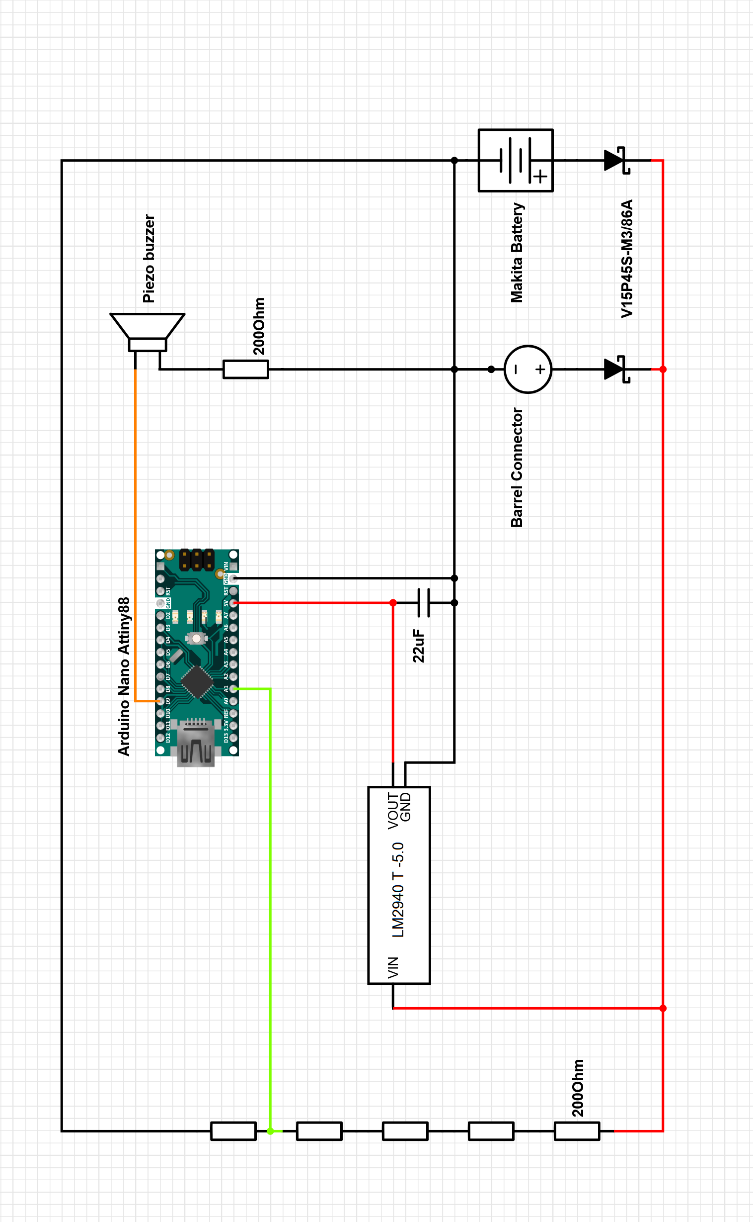 diagram for battery